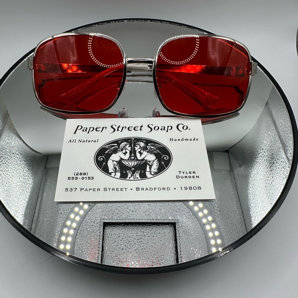 PSS Paper Street Shades Tyler Durden Fight Club NEW Oliver Peoples 523 Brad Pitt - Picture 3 of 17